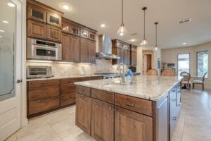 4206 Kingwood Court Midland, TX Island granite