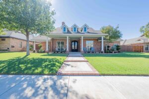 Grand front door entrance